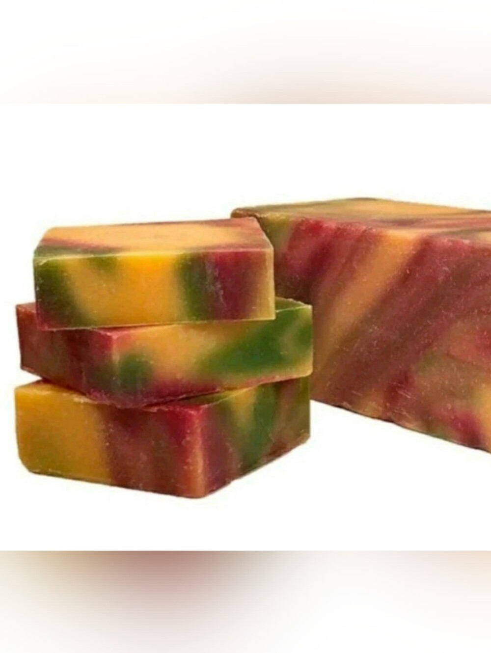 MANGO DELIGHT Premium Handmade Natural Body Bar Soap, 5 oz (3 Pcs) - Picture 2 of 6